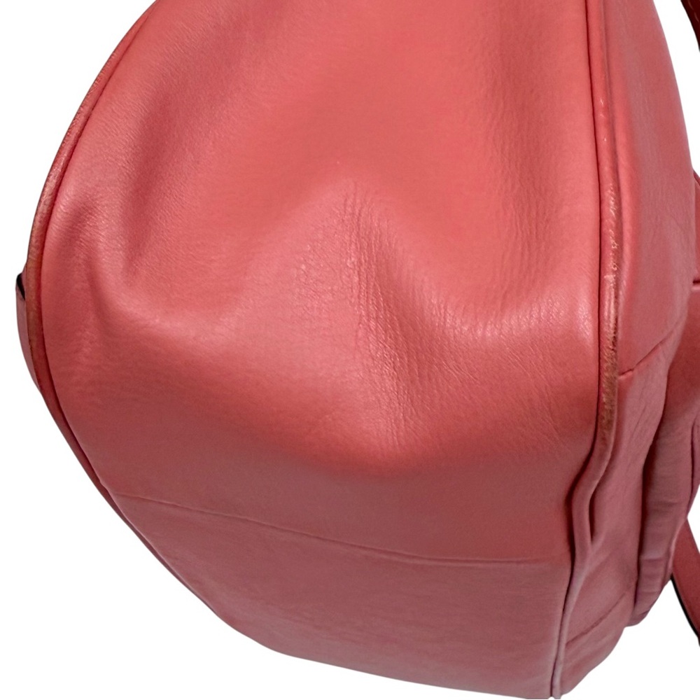 Coach Taylor Leather Marin Flap Satchel Coral Pink F26781 - Picture 10 of 16